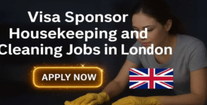 Visa Sponsor Housekeeping and Cleaning Jobs in London