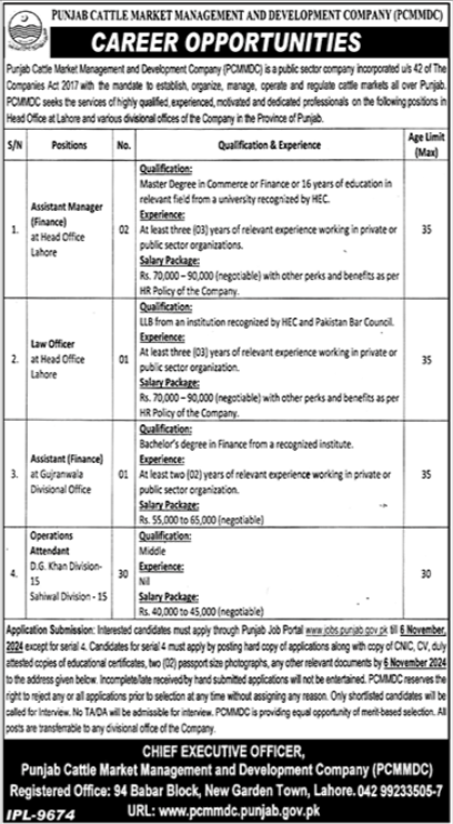 Mines & Minerals Department Jobs 2024